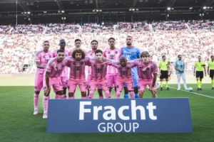 El once inicial del DT Javier Mascherano con el Inter Miami ante el FC Dallas en la MLS (Foto captura de pantalla X @InterMiamiCF)
