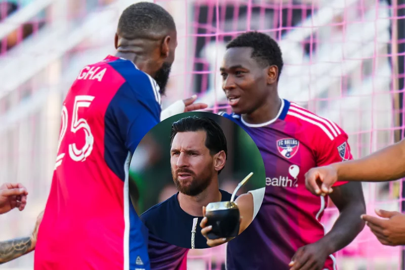 Lionel Messi sin jugar en el derrota ante el FC Dallas con el Inter Miami. (Capturas de pantalla)