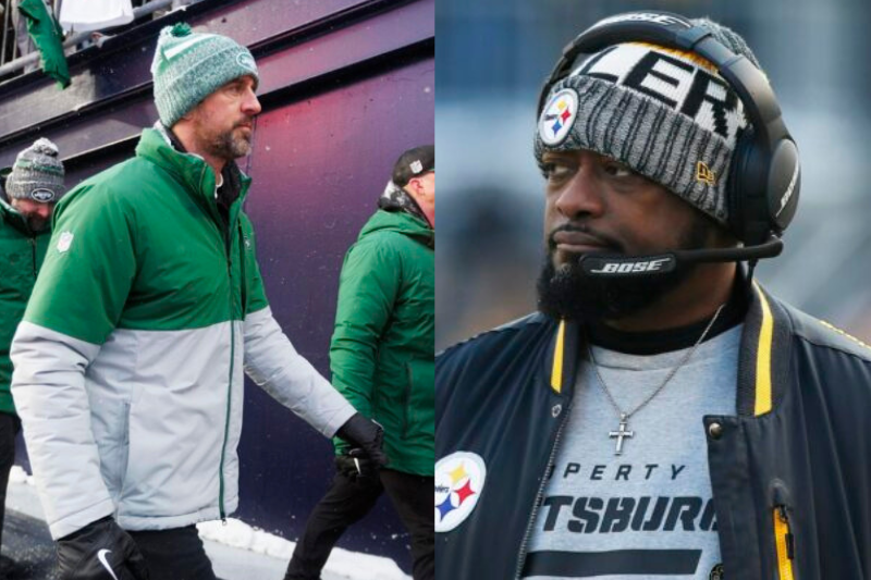 Aaron Rodgers en negociaciones con los Pittsburgh Steelers. (Fotos: Agencia EFE)