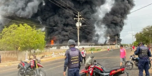 Autoridades controlaron incendio en una camaronera del estado Zulia