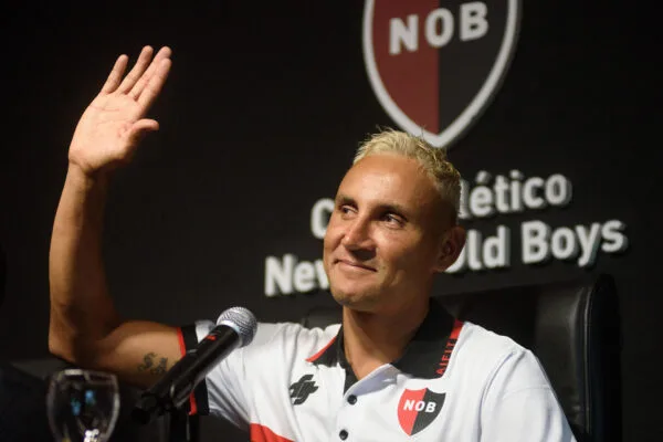- El portero costarricense del Club Atlético Newel´s Old Boys Keylor Navas. EFE/ Franco Trovato Fuocoo