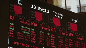 La enorme suma que perdió el mercado bursátil de EE.UU. por causa de Trump