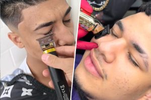 Hay hombres afeitándose las pestañas para parecer más masculinos. La ciencia tiene una noticia pésima para ellos