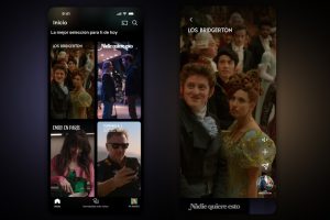 un feed tipo TikTok y búsqueda con IA conversacional