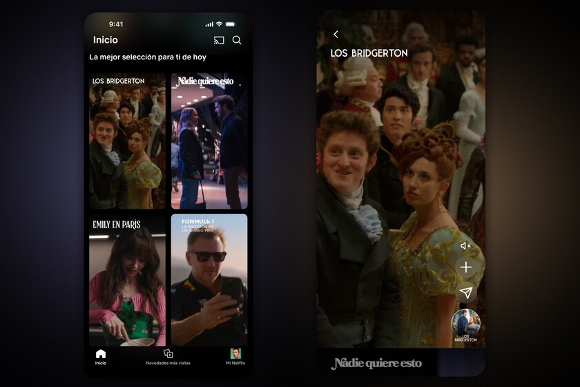 un feed tipo TikTok y búsqueda con IA conversacional