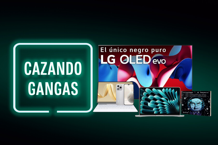 El MacBook M4 con un preciazo, una tablet enorme con pantalla OLED, un móvil Honor muy barato y más. Cazando Gangas