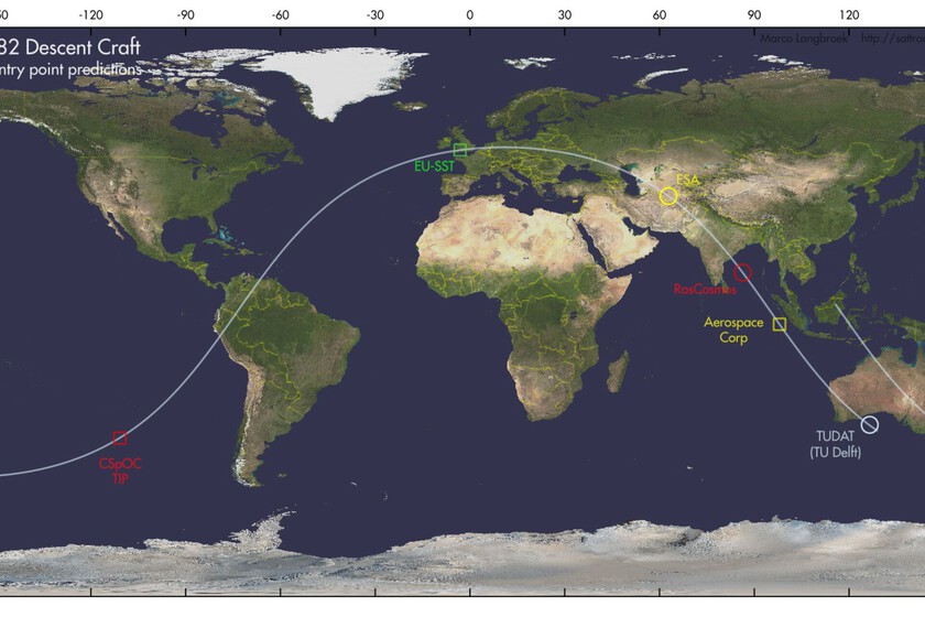las agencias espaciales no coinciden
