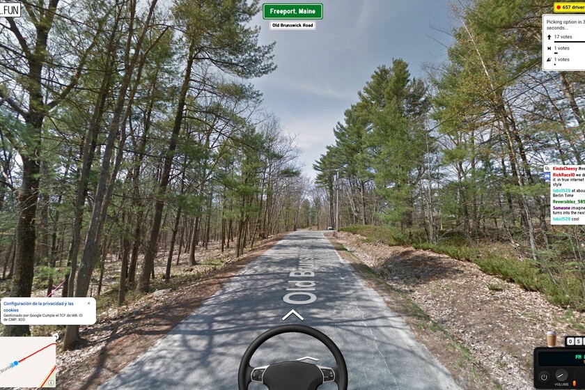 900 personas están conduciendo a la vez y de forma democrática un coche virtual en Google Street View