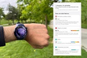 no he ido al hospital, lo he hecho con el nuevo Huawei Watch 5