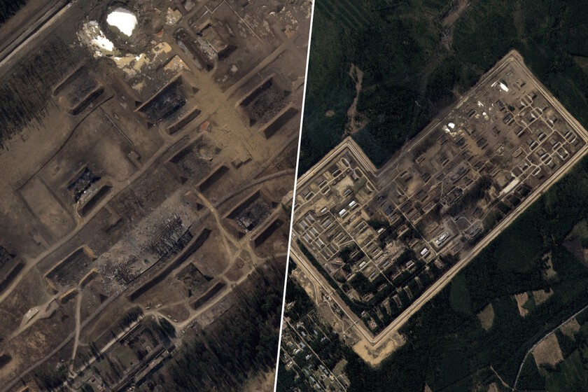 Imágenes por satélite han revelado qué le ocurrió a uno de los mayores arsenales de Rusia. Ahora entendemos el silencio de Moscú
