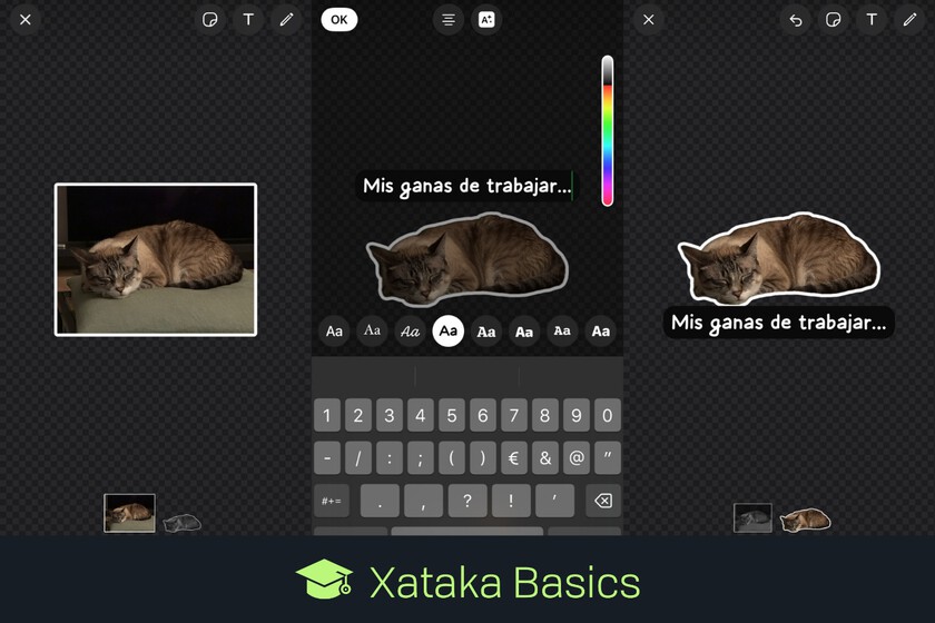 Cómo crear stickers en WhatsApp con tus fotos desde la propia sección de stickers