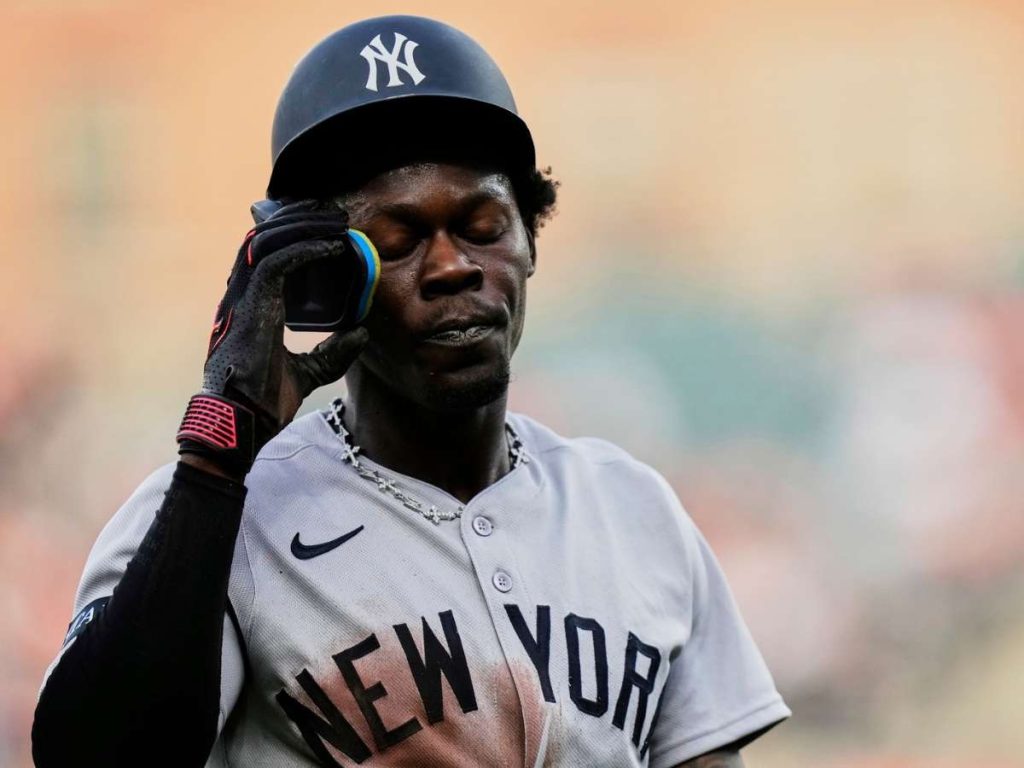 Los Yankees envían a Jazz Chisholm a la lista de lesionados