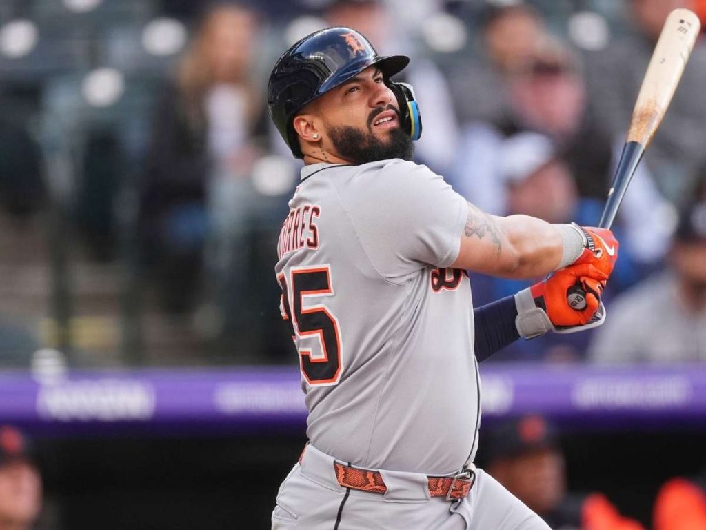 Gleyber Torres fue clave en la barrida de Detroit a Colorado