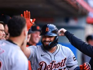 Gleyber duplicó y Detroit superó a Toronto