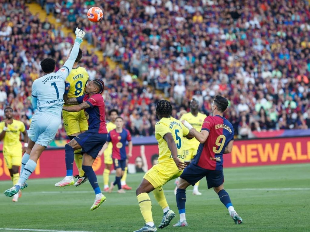 Barcelona no pudo ante Villarreal en Montjuic
