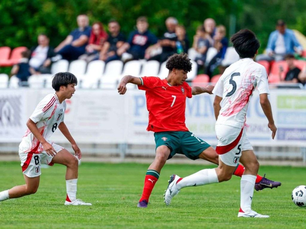 Cristiano Ronaldo Jr. debuta con la selección de Portugal