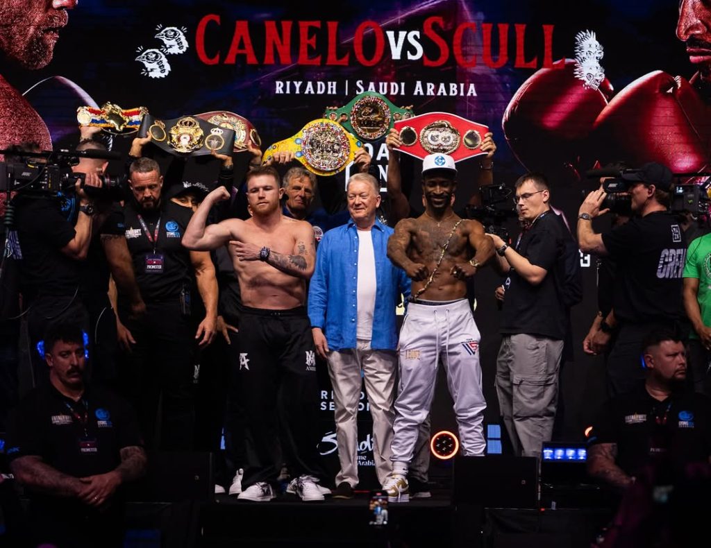 Canelo Álvarez vs. William Scull / Instagram: @canelo