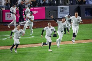Victoria de New York Yankees sobre San Diego Padres. / X: @Yankees