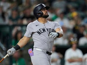 Yankees venció con mágica noche de Jasson Domínguez