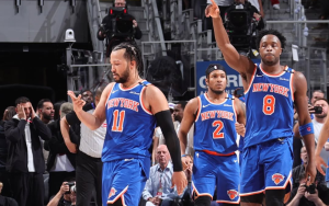 New York Knicks vs. Detroit Pistons. / X: @nyknicks