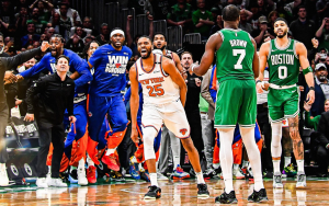 Victoria de New York Knicks ante Boston Celtics en los playoffs de la NBA: / X: knicks fam, this needs a caption ⤵️ pic.twitter.com/IpbaaiN4K8&mdash; NEW YORK KNICKS (@nyknicks) May 8, 2025