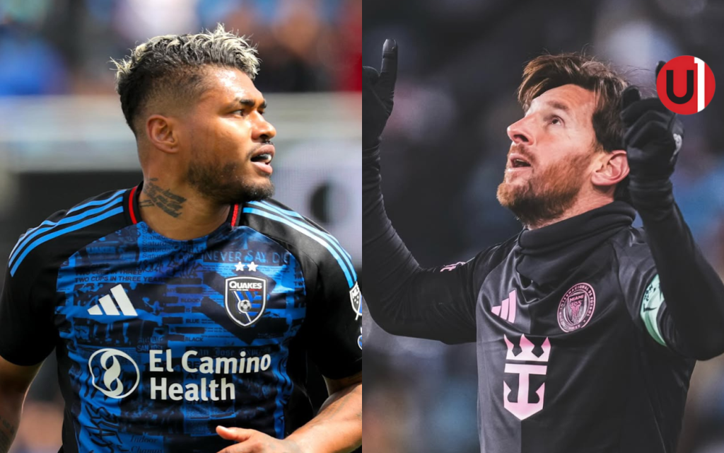 San Jose Earthquakes vs. Inter Miami. 14/05/2025. Unanimo Deportes.