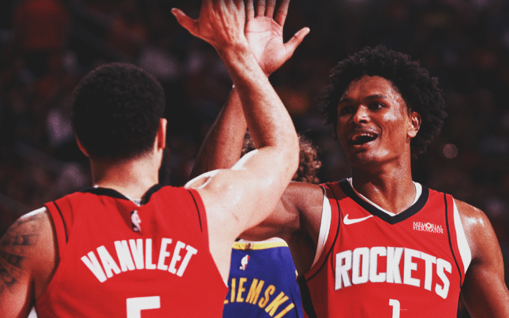 Houston Rockets vs. Golden State Warrios. / X: @HoustonRockets