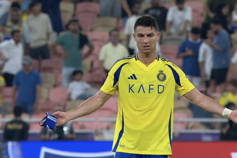 Cristiano Ronaldo eliminado de la AFC Champions League. (Captura de pantalla)