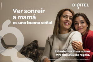 Digitel regala Gigas por el mes de las madres