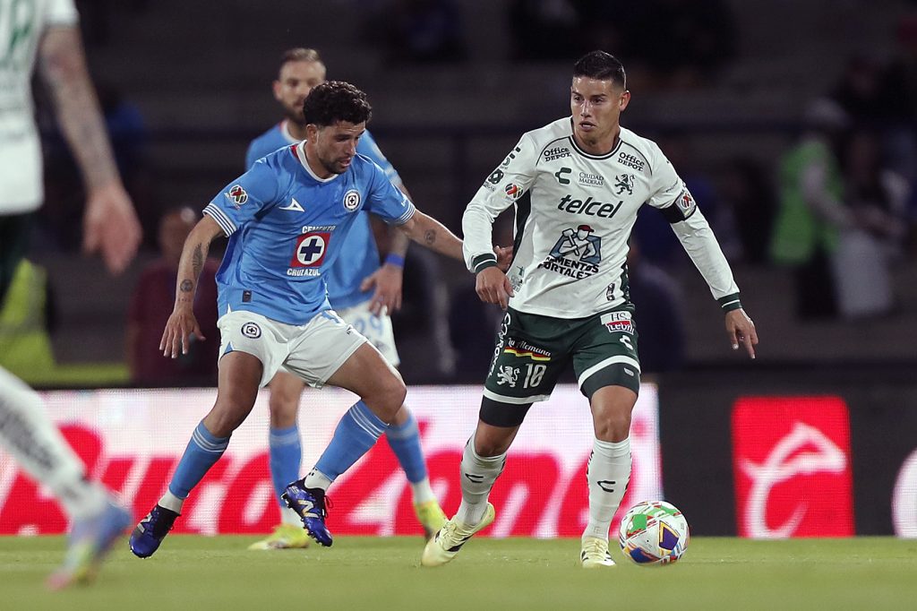 Cruz Azul supera al León de James Rodríguez y se medirá al América