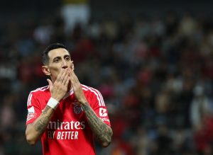 El argentino Ángel di María, delantero del Benfica. EFE/EPA/HOMEM DE GOUVEIA